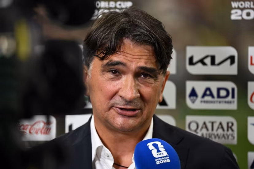 Croatia's head coach Zlatko Dalic speaks to the media after the 2026 World Cup Group L football match between England and Croatia at the Dallas Stadium in Arlington on June 17, 2026. Paul ELLIS / AFP