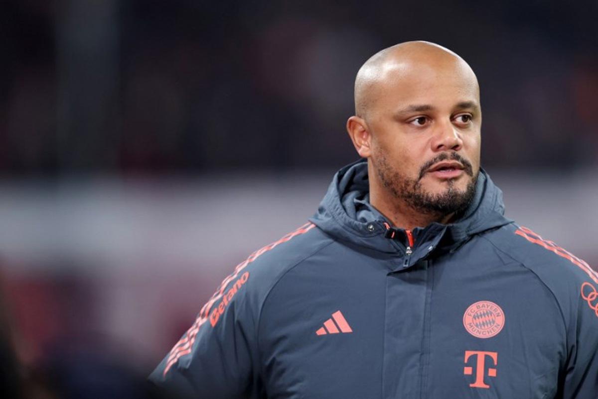 Bayern Munich's Belgian head coach Vincent Kompany is pictured prior to the German first division Bundesliga football match between RB Leipzig and FC Bayern Munich in Leipzig, eastern Germany, on January 17, 2026. Ronny HARTMANN / AFP