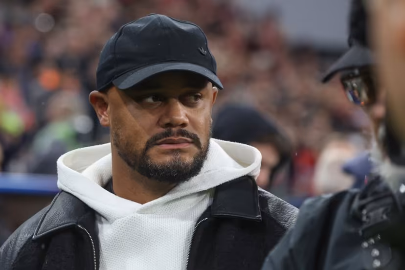 Bayern Munich's Belgian head coach Vincent Kompany arrives prior to the UEFA Champions League football match between FC Bayern Munich and Arsenal FC in Munich, southern Germany on October 21, 2026. Karl-Josef HILDENBRAND / AFP
