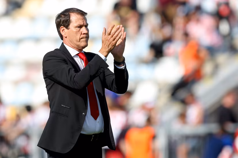 Belgium's head coach Rudi Garcia pictured during a friendly soccer game between Croatia and Belgian national soccer team Red Devils, in Rijeka, Croatia, on Tuesday 02 June 2026, part of the preparations for the 2026 FIFA World Cup. BELGA PHOTO BRUNO FAHY
